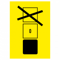 Манипуляционный знак на пленке «Предел по количеству ярусов в штабеле»