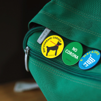 Набор значков, 37 мм (три разных значка в наборе)