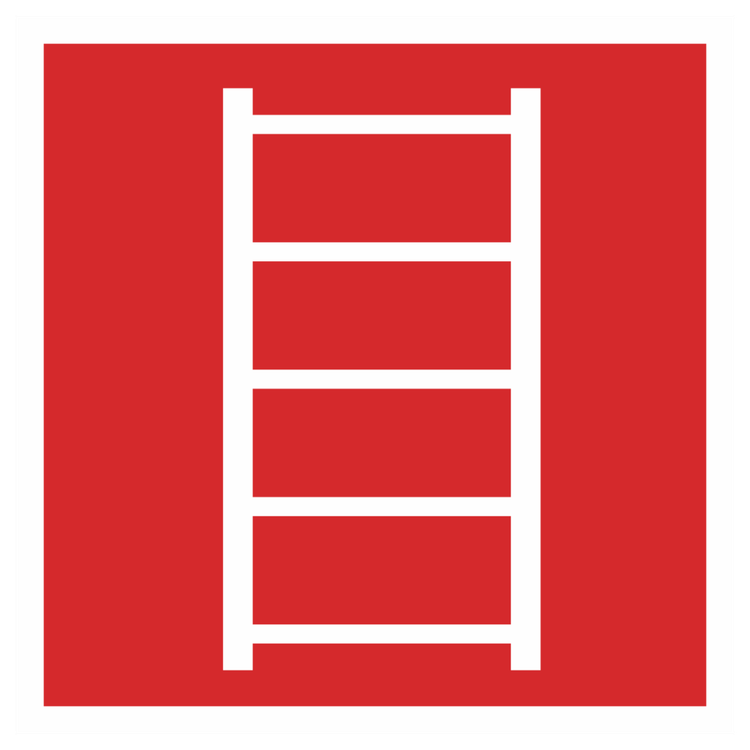 Знак на пленке F-03 «Пожарная лестница»