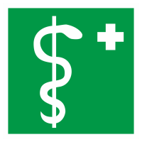 Знак на пленке EC-05 «Медицинский кабинет»