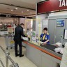Защитный экран для касс, различные варианты исполнения