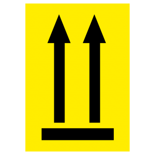 Манипуляционный знак на пленке «Верх»